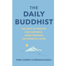 Daily Buddhist by Brendan Barca Hardcover Book