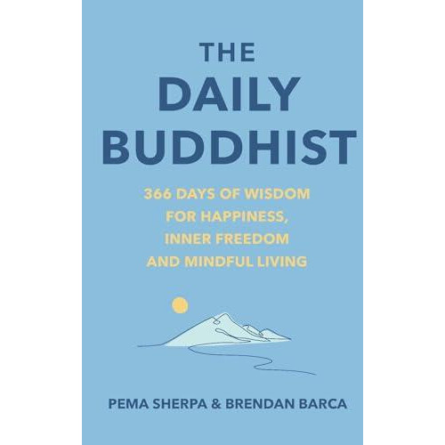 Daily Buddhist by Brendan Barca Hardcover Book
