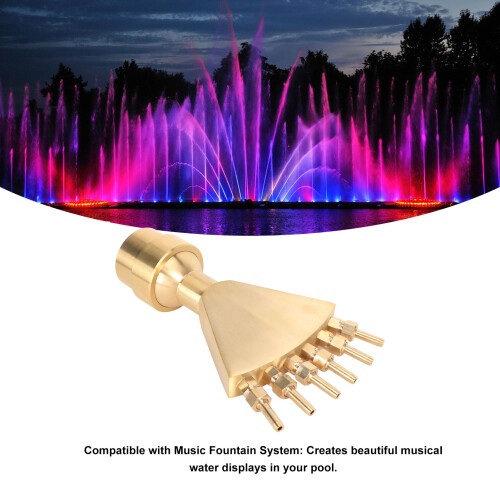 V-Shape Copper Fountain Nozzle G2 DN50