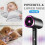2000W Ionic Hairdryer, Fast-Dry Travel Hair Dryer with Diffuser Tool 9