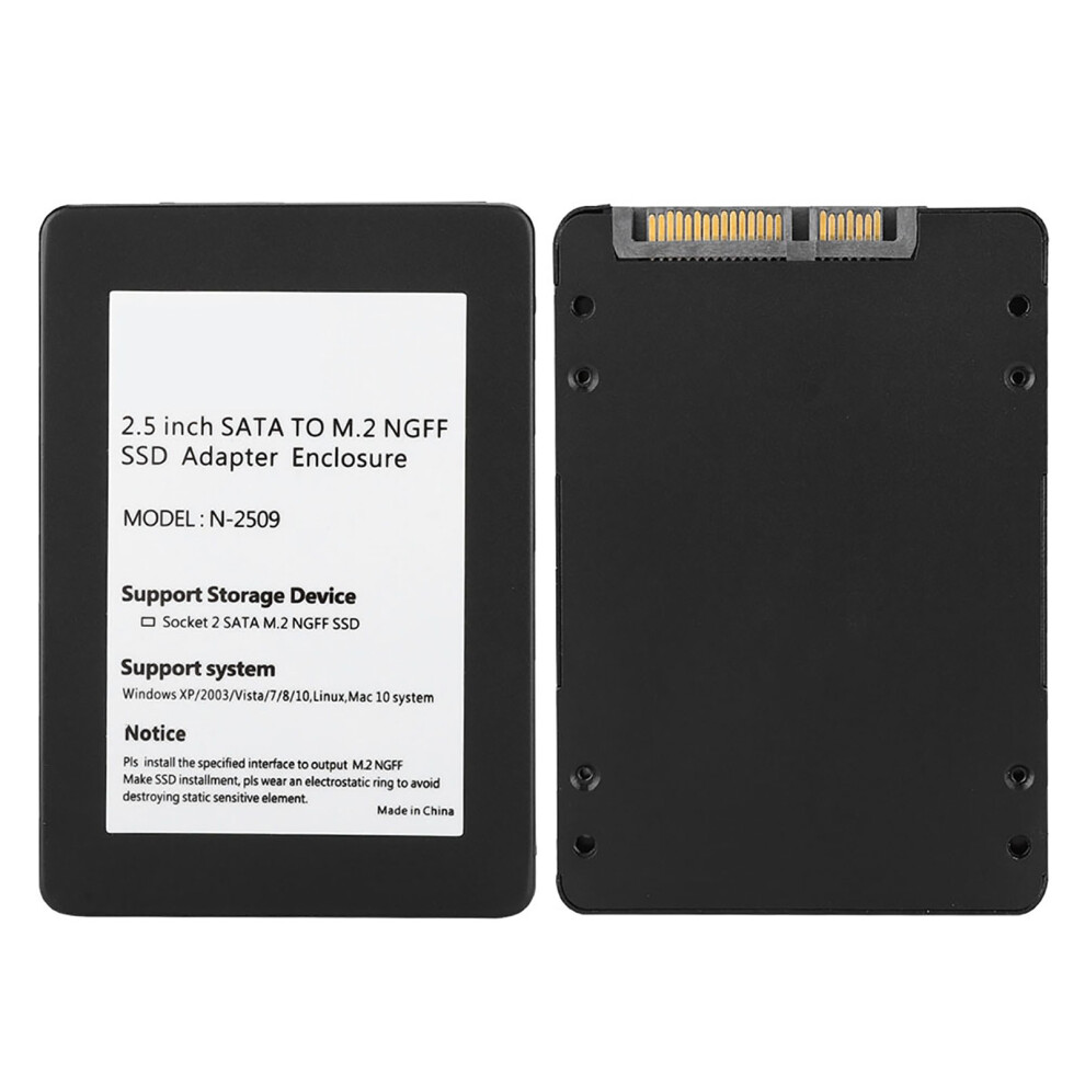 Aluminium M.2 Ngff Sata Enclosure Case 7340572821676