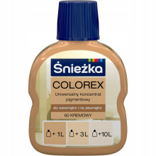 Śnieżka Colorex pigment colorant pour peintures Mat crémeux 100ml