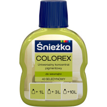 Śnieżka Colorex pigmento colorante para pinturas Celadon mate 100ml