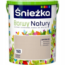 Pintura de látex para interiores Śnieżka Colors of Nature, color Mountain Path, 5 litros.