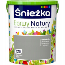 Śnieżka Colors of Nature peinture d'intérieur au latex Graphite Mural 5L