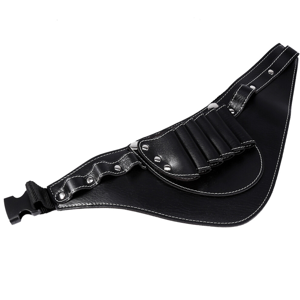 PU Leather Scissors Holder for Barbers