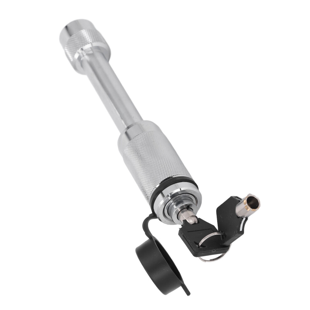 Trailer Hitch Lock 5/8" 3" Pin Silver