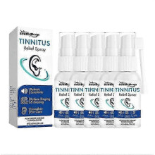 Tinnitus Relief for Ringing Ears, Tinnitus Treatment for Ear Ringing Relief, Natural Tinnitus Relief Spray, Reduce Ear Noise & Improve Hearing