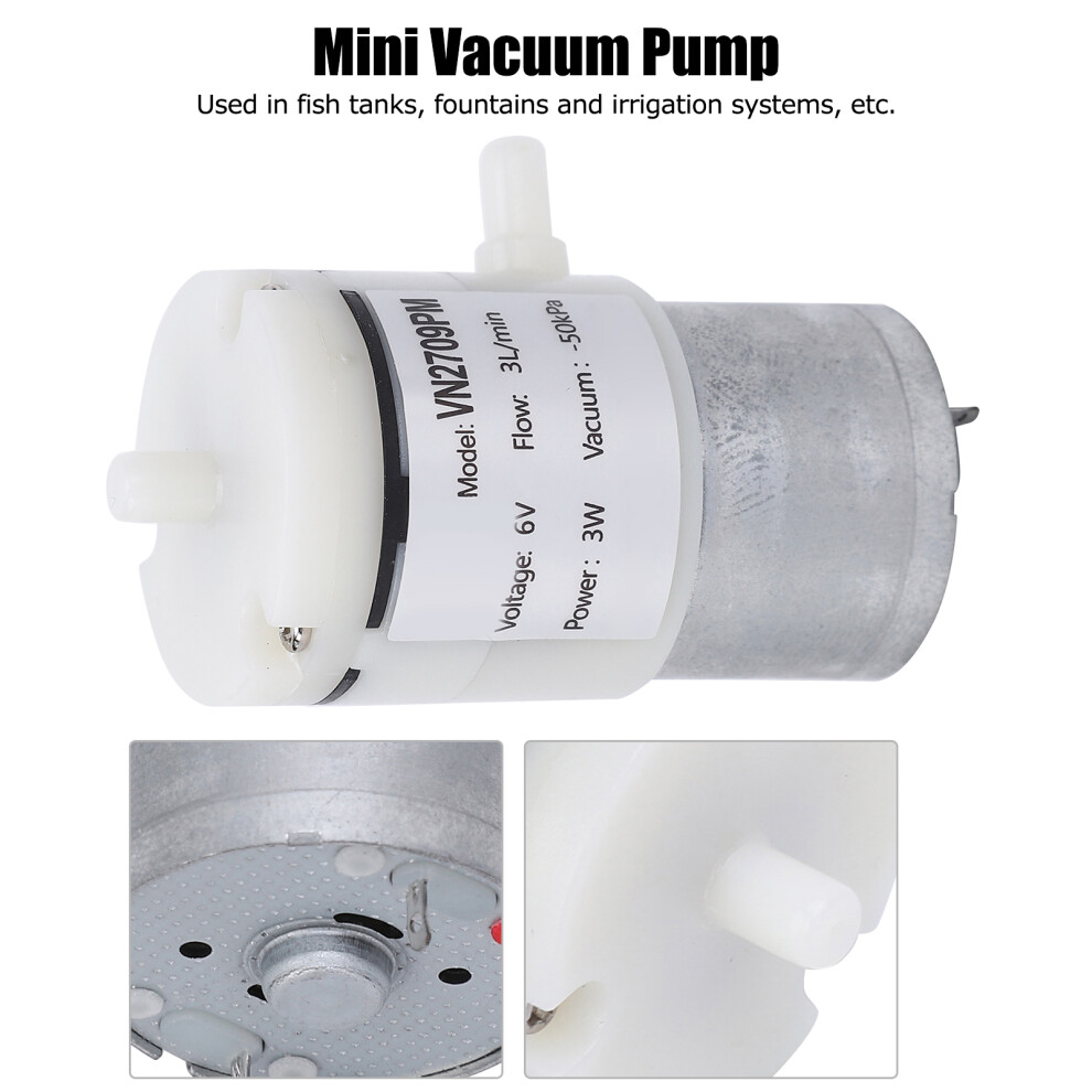 DC6V Micro Diaphragm Pump 3L/min Quiet