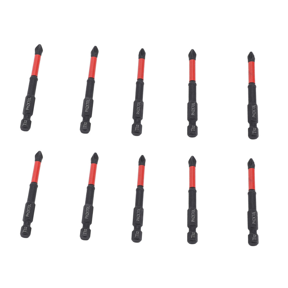 Magnetic PH Screwdriver Bits 10pcs 63HRC