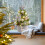 Mini Flocked Christmas Tree with LED Lights 17 Inch 5