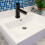 Robinet de lavabo moderne monotrou à poignée unique 5