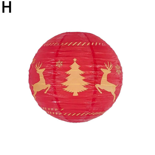 Christmas Honeycomb Balls Red White 3D Ornament Set