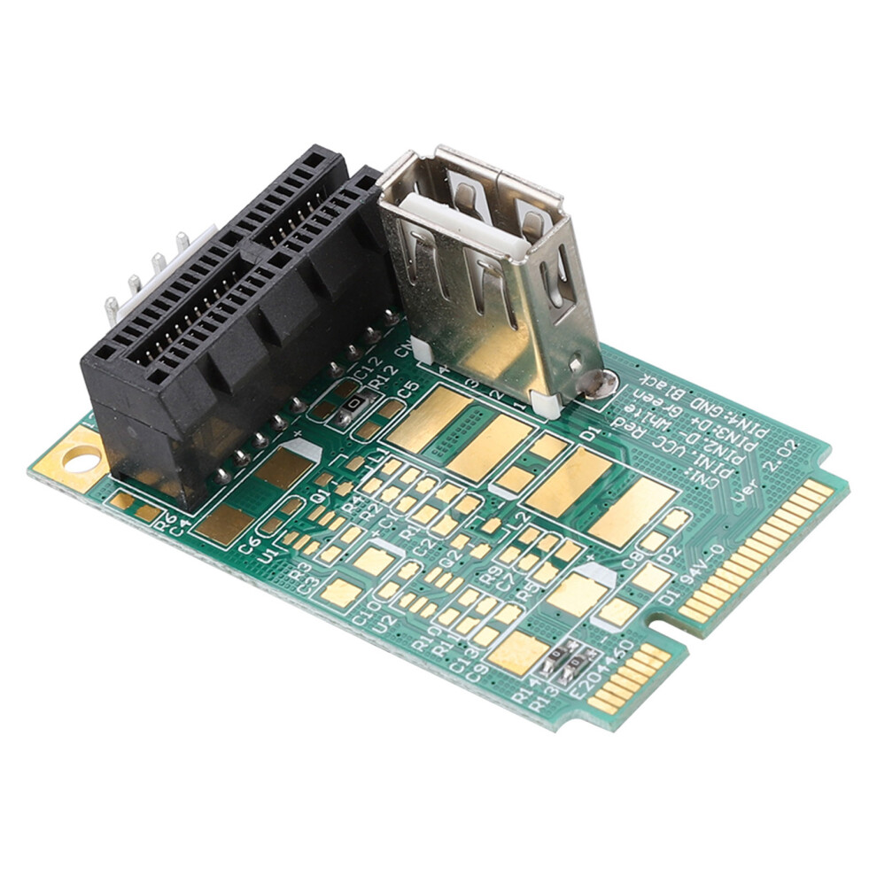 Mini Pci-E To Pcie 1X Slot Riser For Efficient 7340572106605