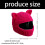 Housse de casque avec oreilles de chat, joli-rose rouge 2