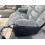 Furniture 786 Rio Fabric Recliner 3+2 Seater Sofa Set Black-Grey 8
