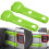 Paar Achterklep Scharnier Cover Plastic-koolstofvezel 7