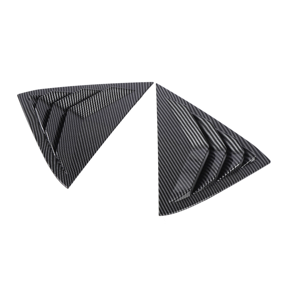 Pair Of Privacy Louvers For Fiesta Mk7 2008-17 7340572004130