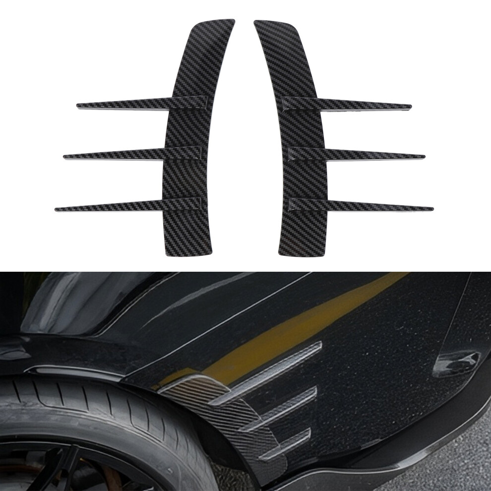 1 Pair Car Spoiler Side Vent Trim 7340572918925