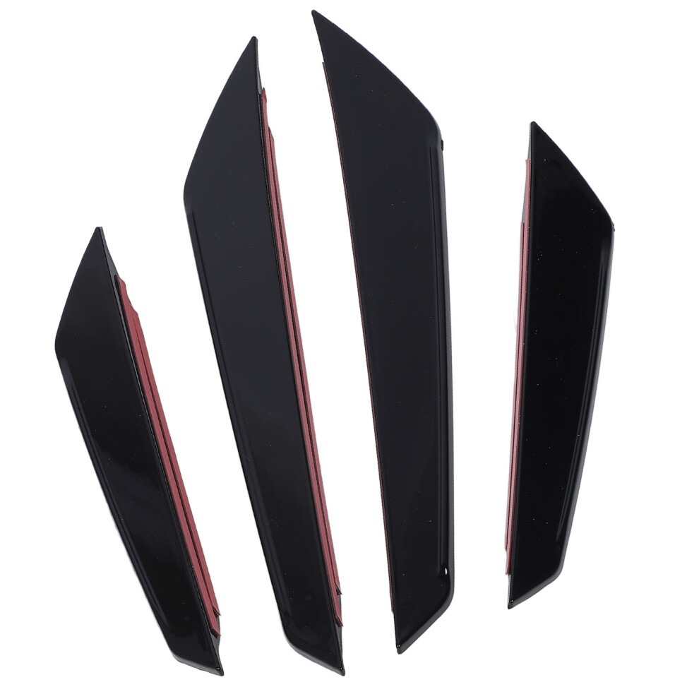 Glossy Front Splitter For Wrx Sti Vb Black 7340572918994
