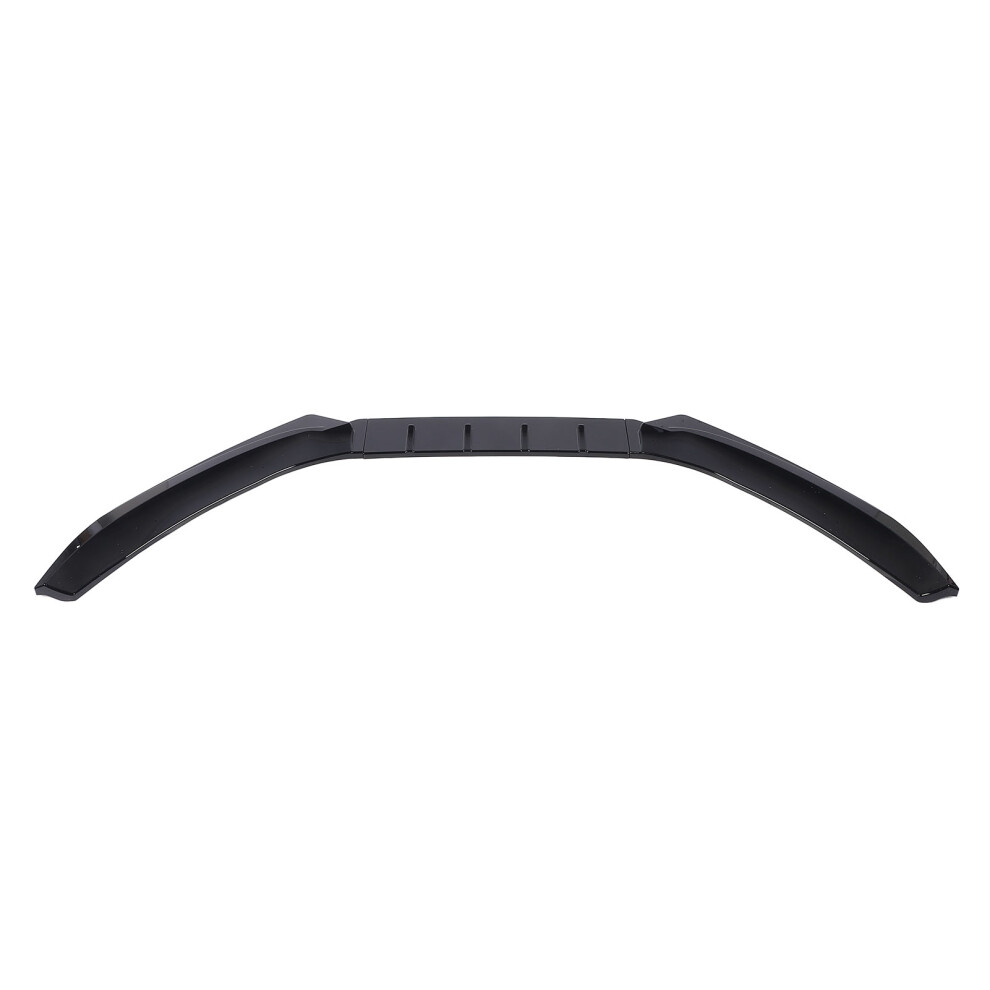 S5 8T Sline Front Bumper Lip In Glossy Black 7340572875365