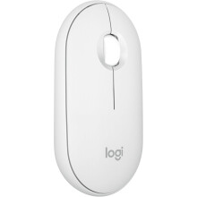 Logitech Pebble Mouse 2 M350s Slim Bluetooth Wireless Mouse, Portable, Lightweight, Customisable Button