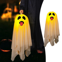 Lanternes fantômes et citrouilles pour Halloween, décoration extérieure (6 pièces)