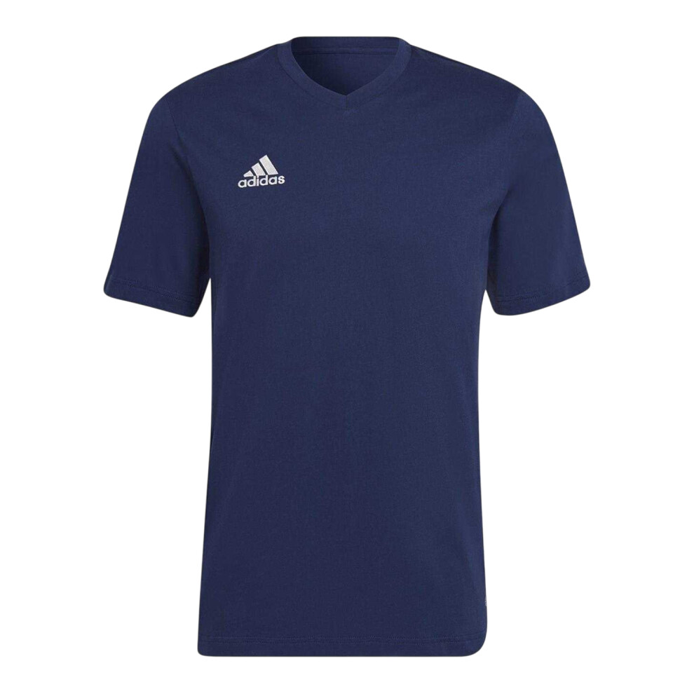 Adidas (Xs, Navy) Mens Entrada 22 T-Shirt Blue,Multicoloured