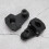 Black Anodised Handlebar Risers 22/28mm 2