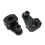Black Anodised Handlebar Risers 22/28mm 4