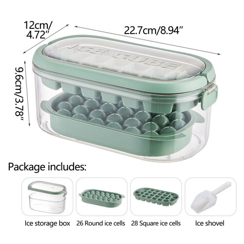 Moule à glaçons sphériques de qualité alimentaire, grande capacité 1