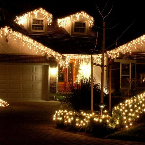 13FT Waterproof LED String Lights Warm White 96LED 2