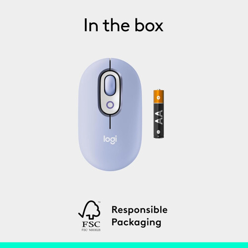 Logitech Logitech POP Mouse, Compact and Portable Wireless Bluetooth Mouse with Programmable Buttons 2