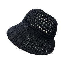 Breathable Cap Sun Hat With Wide Brims And Adjustable-Black