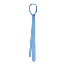 3,5 cm slanke effen kleur stropdas trendy polyester-Lichtblauw