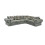 Furniture 786 Verona Scatter Back 3c2 Corner Sofa Grey 2