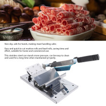 Stainless Steel Manual Meat Slicing Machine