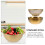 Stainless Steel Mesh Colander Kitchen Strainer 2pcs 6
