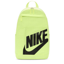(One Size, Light Lemon Twist) Nike Logo Polyester Backpack