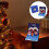 Pop-up julhälsningskort med kuvert, 3D-tomte 2