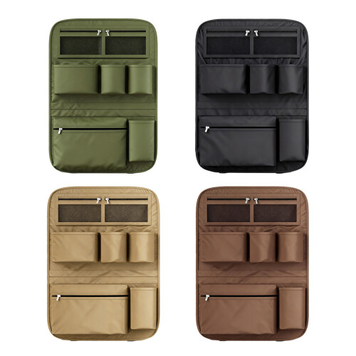 Auto Back Pockets Multifunctional Backseat Storage Pocket-Black 1