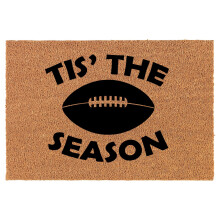 Coco Coir Doormat Football Fan 24" x 16"