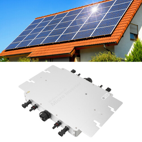IP65 Solar Micro Inverter 1200W Self Cooling