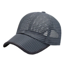 Breathable Summer Mesh Hat Lightweight Adjustable-Dark Grey