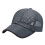 Breathable Summer Mesh Hat Lightweight Adjustable-Dark Grey 1