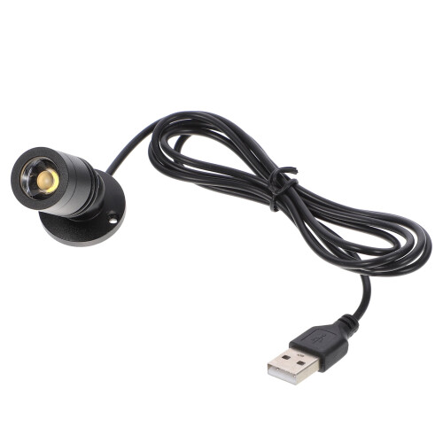 Projecteur LED pour sous-meuble, alimenté par USB