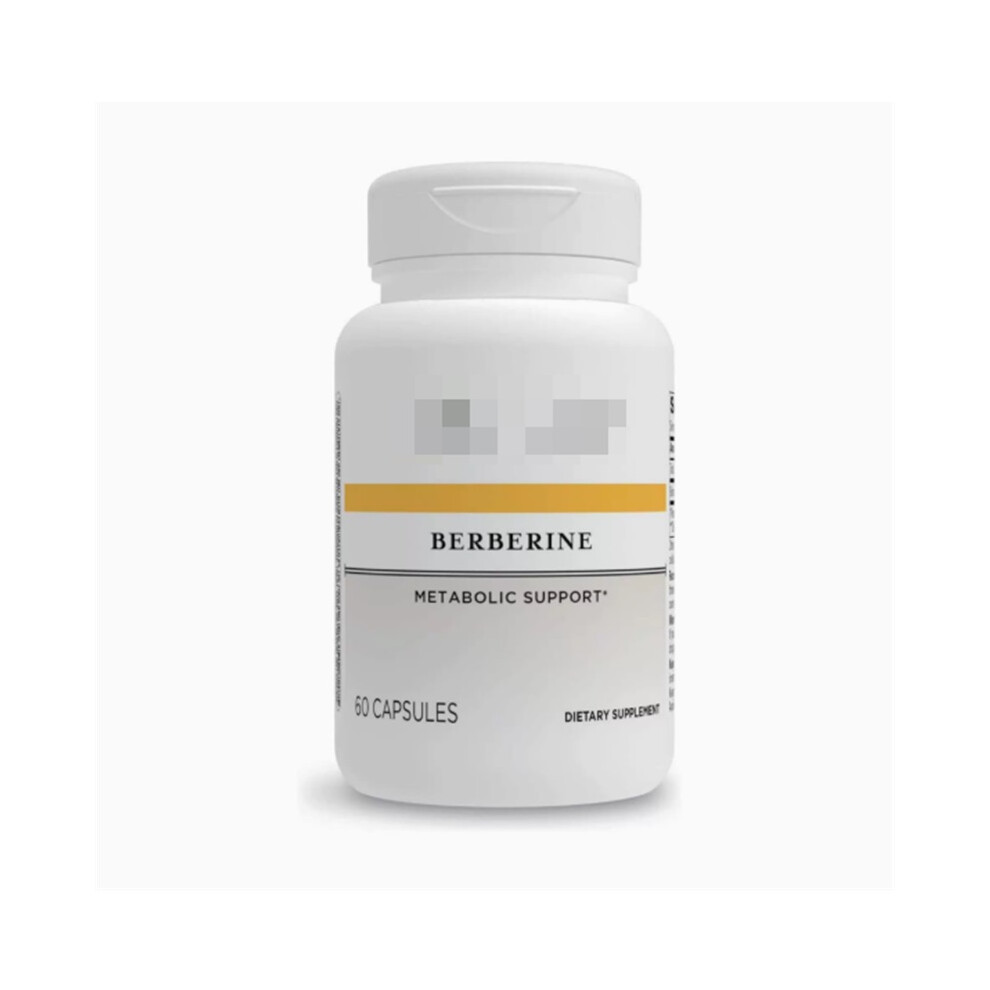 (1Pc) Berberine Metabolic Support Supplement, Daily Wellness & Metabolism Aid, 60 Capsules