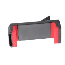 Supporto a clip per smartphone, slitta fredda da 1/4 di pollice, Nero/Rosso