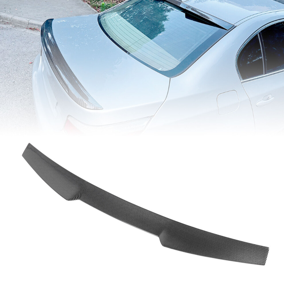 E60 Carbon Style Roof Spoiler 7340572830548