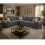 Furniture 786 Chingford Full Back 2c3 Corner Sofa Grey 1